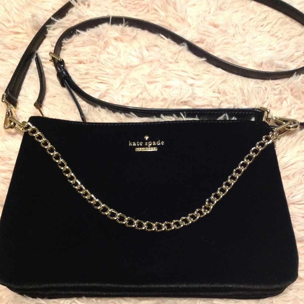 ❗️ON HOLD 📌 Kate Spade Madelyne Velvet Crossbody